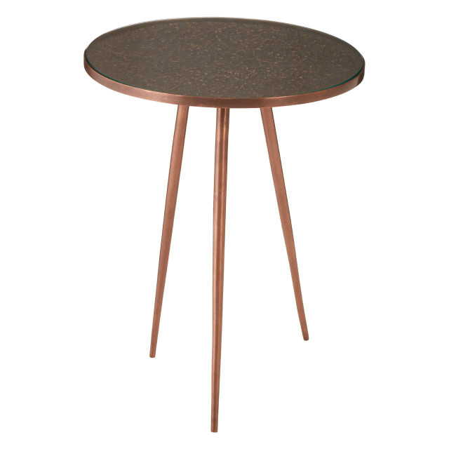 Premier Housewares Akola Copper Finish Side Table