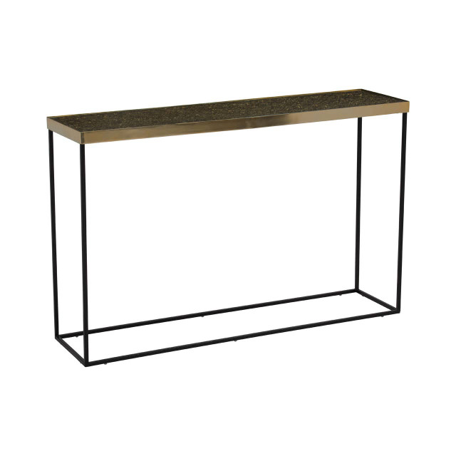 Premier Housewares Akola Gold Console Table