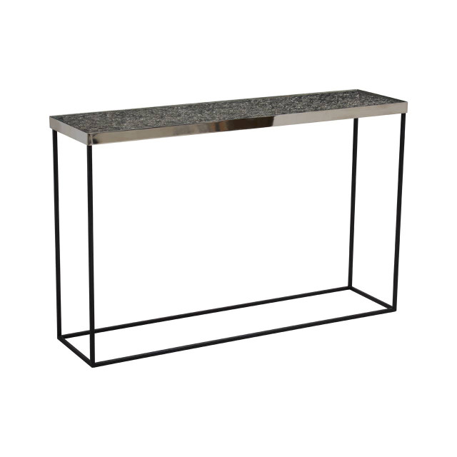 Premier Housewares Akola Silver Console Table