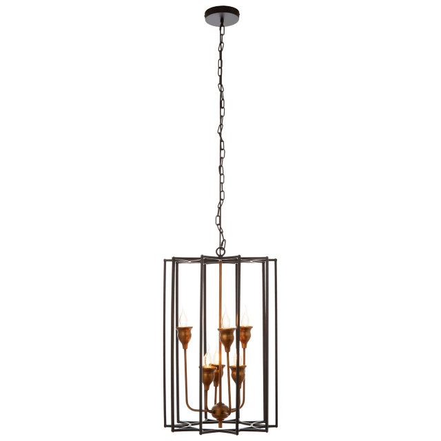 premier housewares Allas 6 Bulb Pendant Light