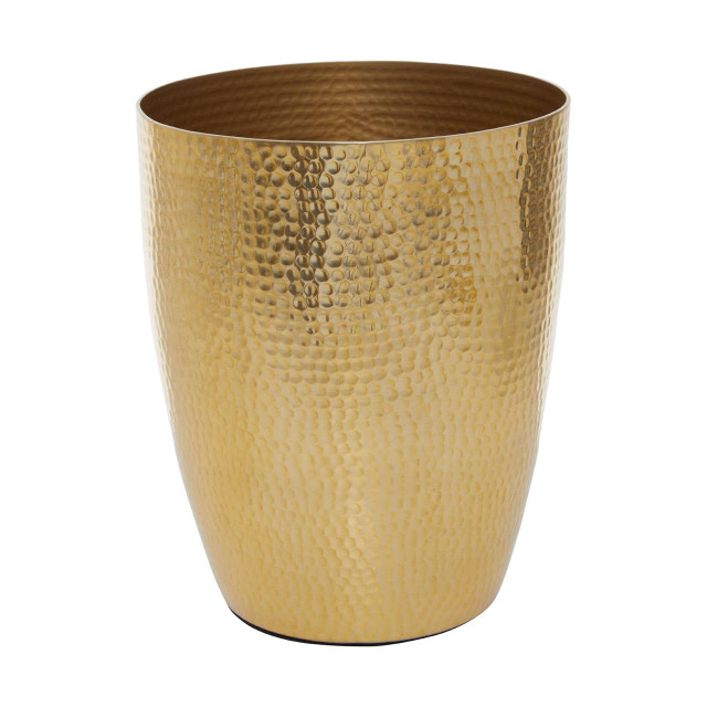 premier housewares Allegra Gold Finish Waste Bin