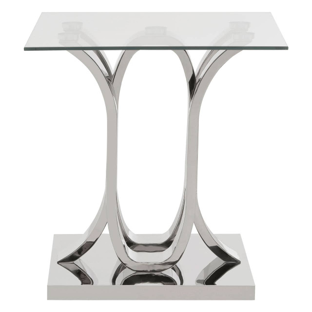 Premier Housewares Allure Curved Base End Table