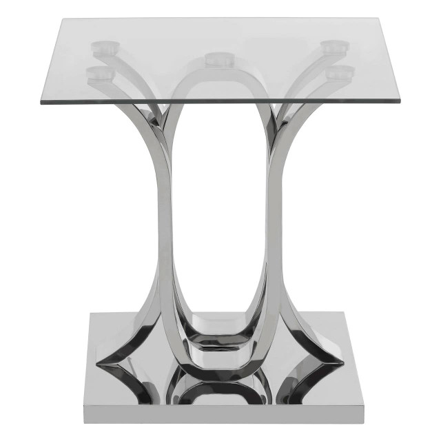 Premier Housewares Allure Curved Base End Table