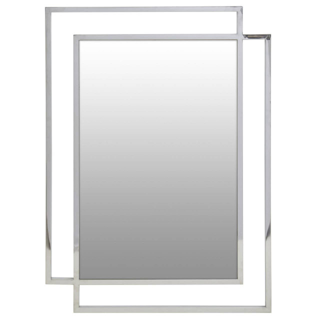 Premier Housewares Allure Silver Large Wall Mirror