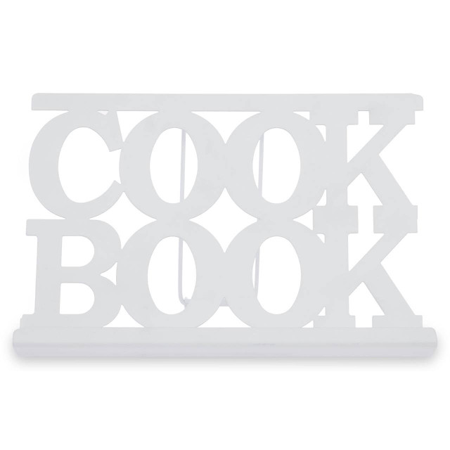 Premier Housewares Alpha Cook Book Stand White