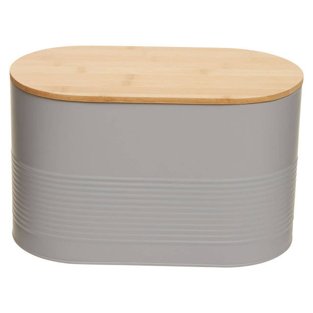 Premier Housewares Alton Grey Bread Bin