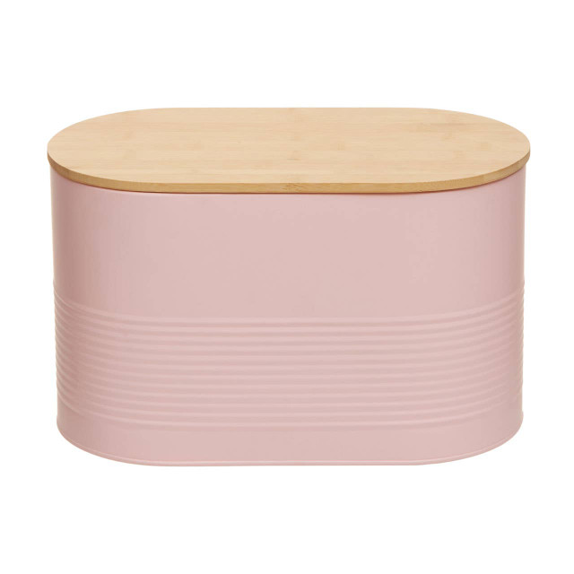 Premier Housewares Alton Pink Bread Bin
