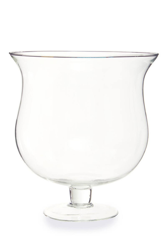 Premier Housewares Ambra Clear Glass Cognac Vase