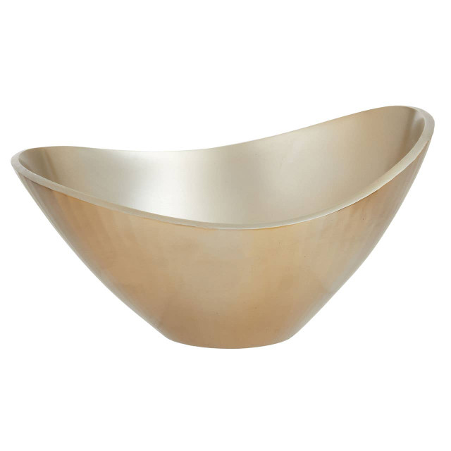 Premier Housewares Amreli Gold Metal Bowl