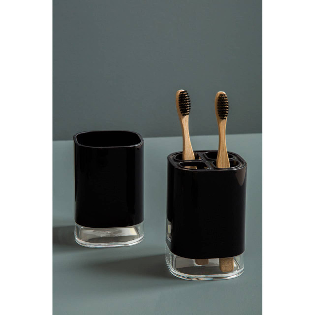 Premier Housewares Ando Black Acrylic Tumbler