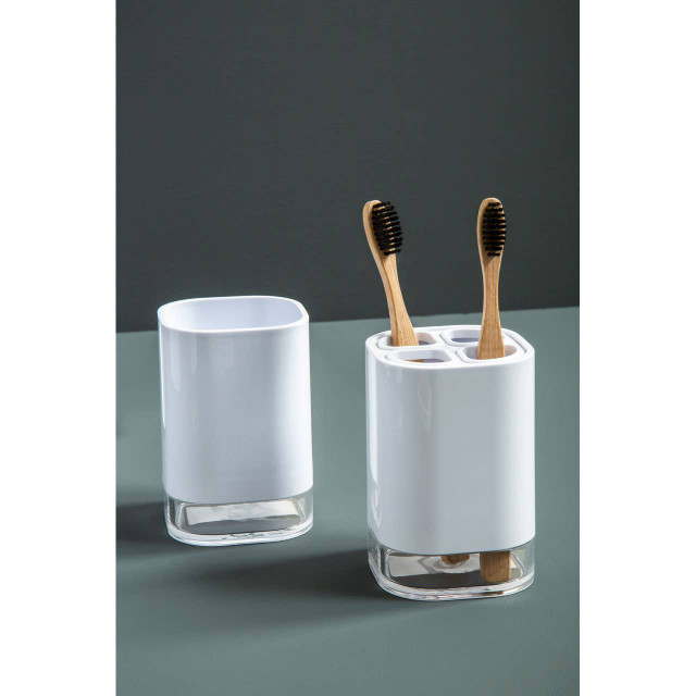 Premier Housewares Ando White Acrylic Tumbler