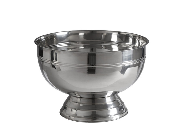 Premier Housewares Ankara Silver Champagne Bowl