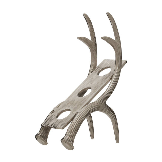 premier housewares Antler 3 Bottle Wine Rack