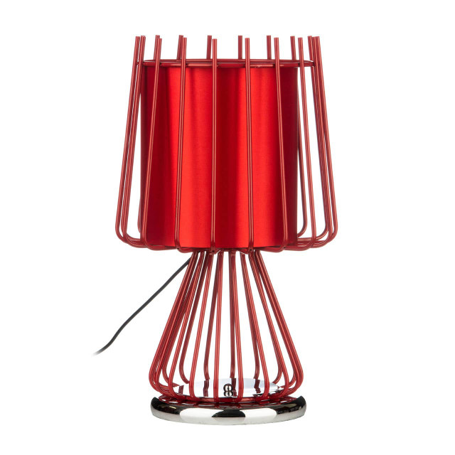 premier housewares Aria Red Table Lamp