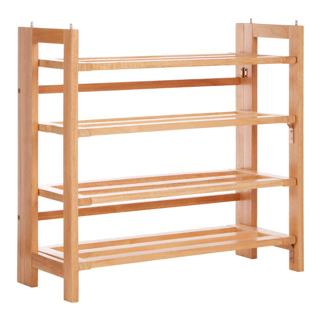 Premier Housewares ARLA 4 Tier Folding Shoe Rack