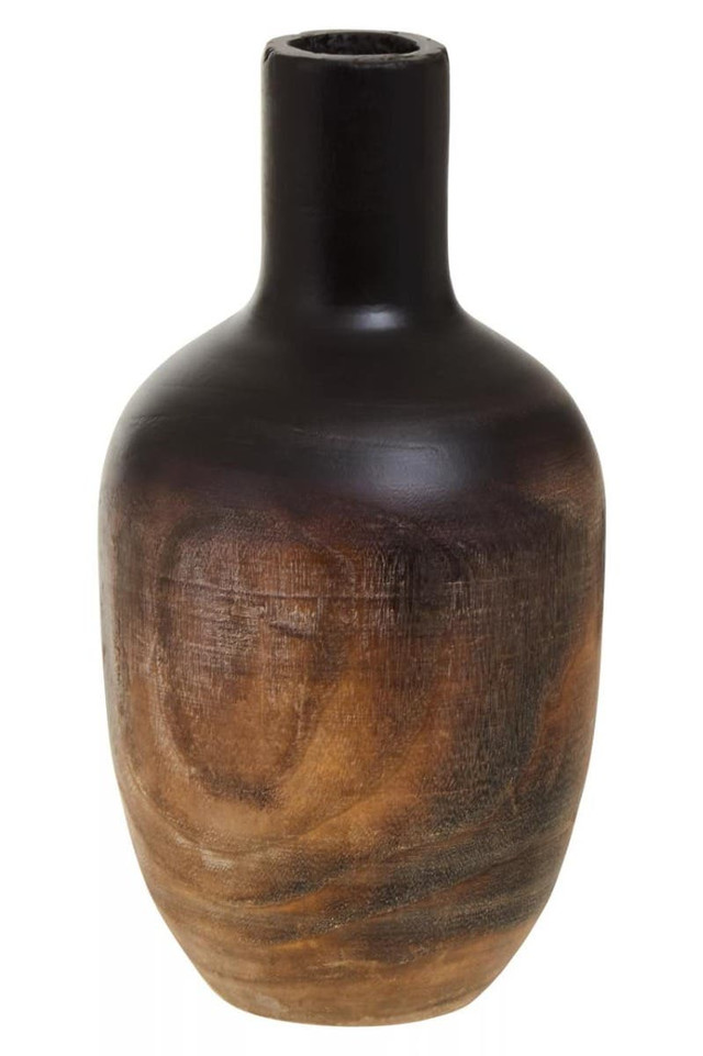 Premier Housewares Arlo Large Wooden Ombre Vase