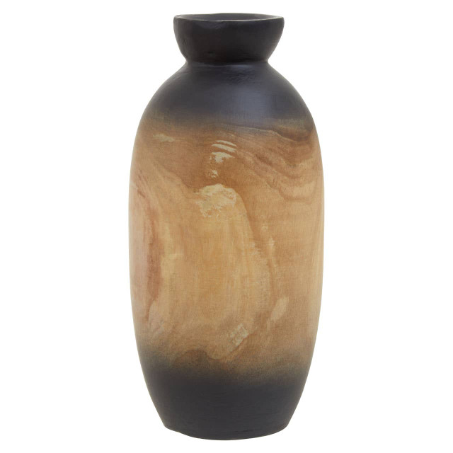 Premier Housewares Arlo Small Wooden Ombre Vase