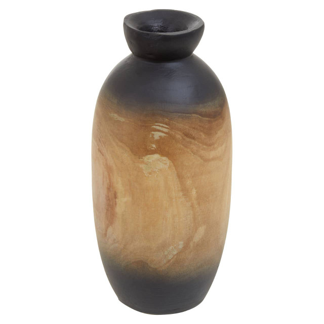 Premier Housewares Arlo Small Wooden Ombre Vase
