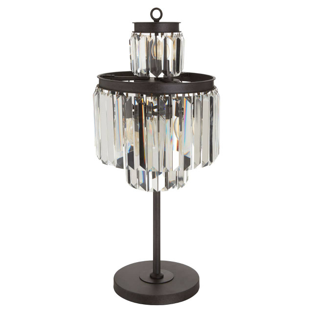 Premier Housewares Art Deco Table Lamp