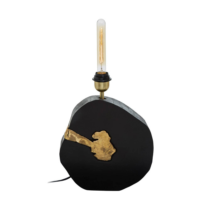 Premier Housewares Asamra Black Table Lamp
