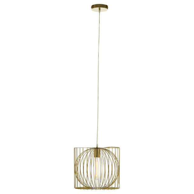 premier housewares Aselo Gold Finish Pendant Light