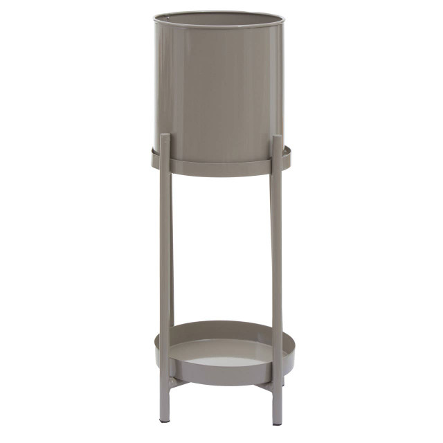 Premier Housewares Asher Two Tier Grey Plant Stand