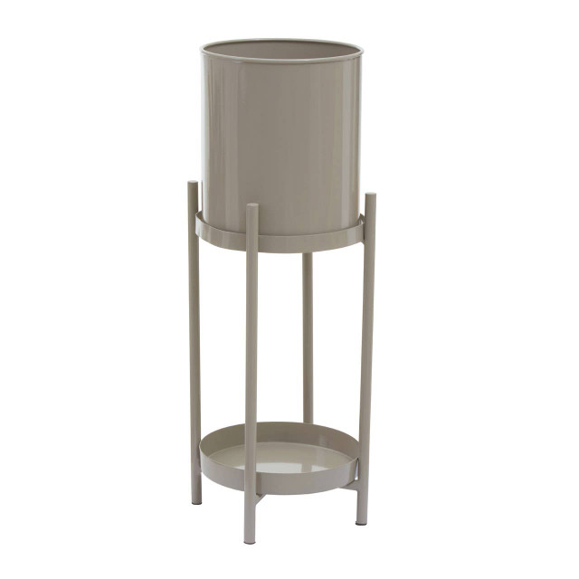 premier housewares Asher Two Tier Grey Plant Stand