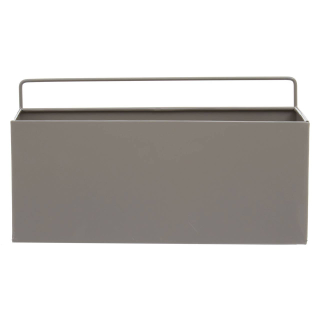 Premier Housewares Asher Wall Plant Box Grey