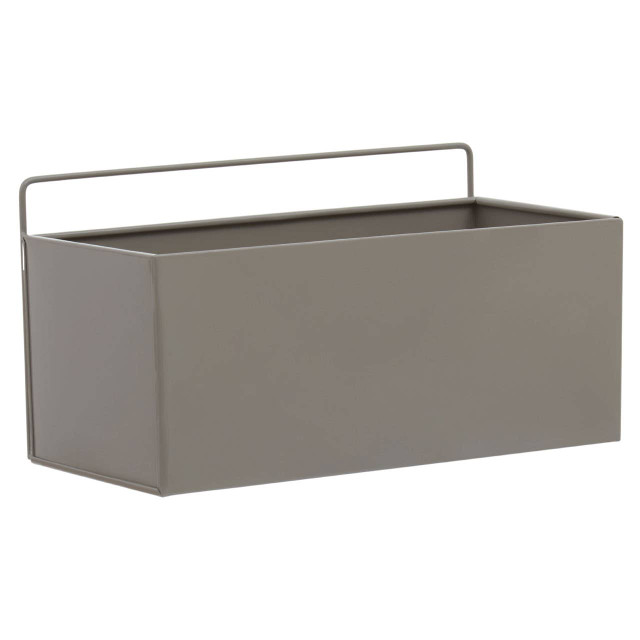 Premier Housewares Asher Wall Plant Box Grey