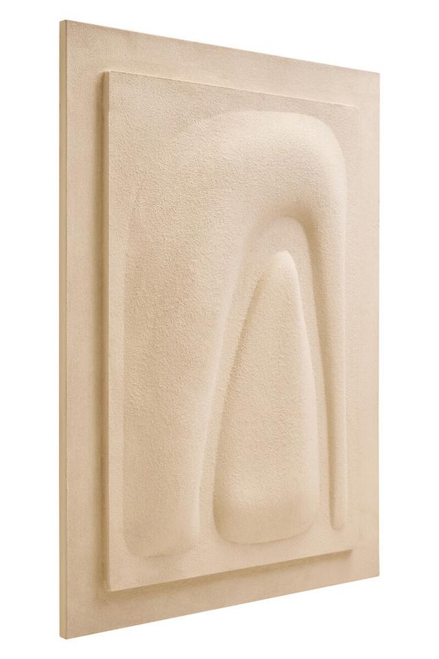 Premier Housewares Astratto 3D Cream Wall Art