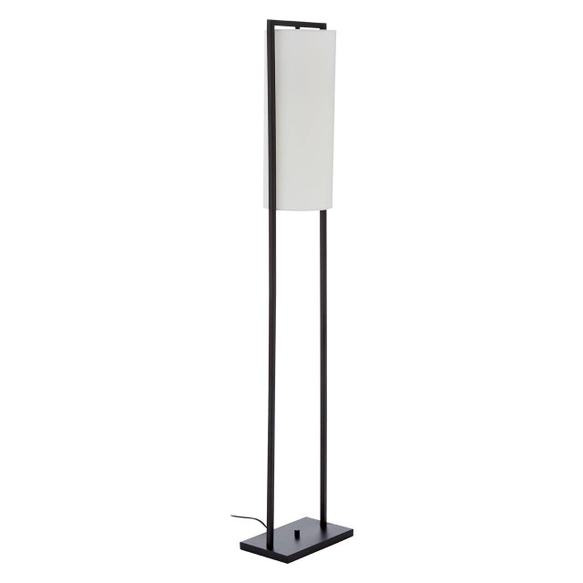 Premier Housewares Atkins Black Floor Lamp