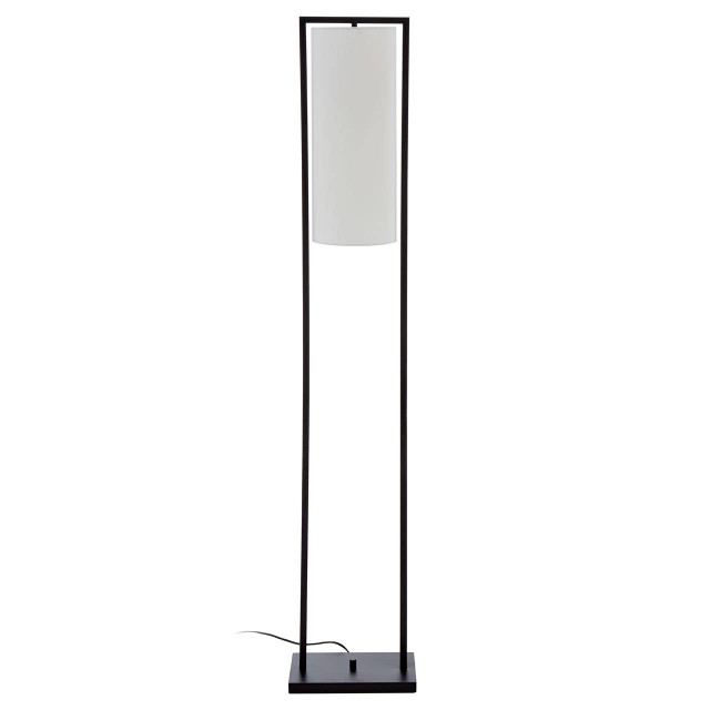 premier housewares Atkins Black Floor Lamp