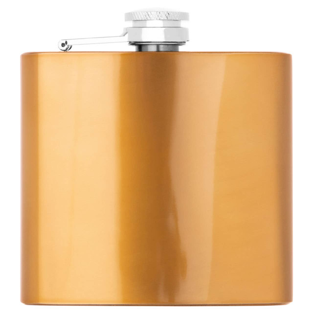 premier housewares Auden 5oz Gold Finish Hip Flask