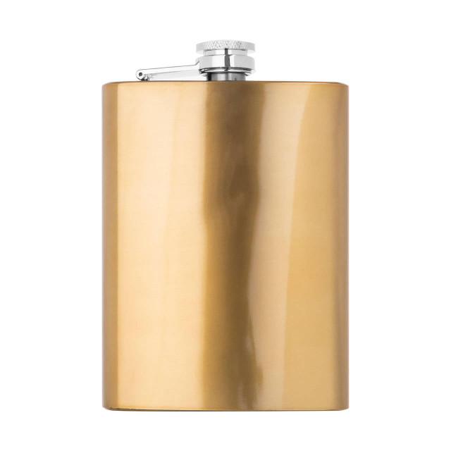 premier housewares Auden 8oz Gold Finish Hip Flask