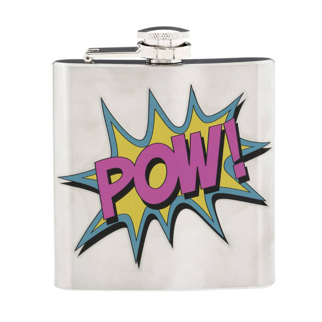 Premier Housewares Auden Pow Design Hip Flask
