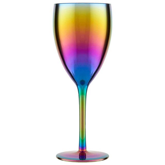 Premier Housewares Aurora Set Of 4 Wine Glasses