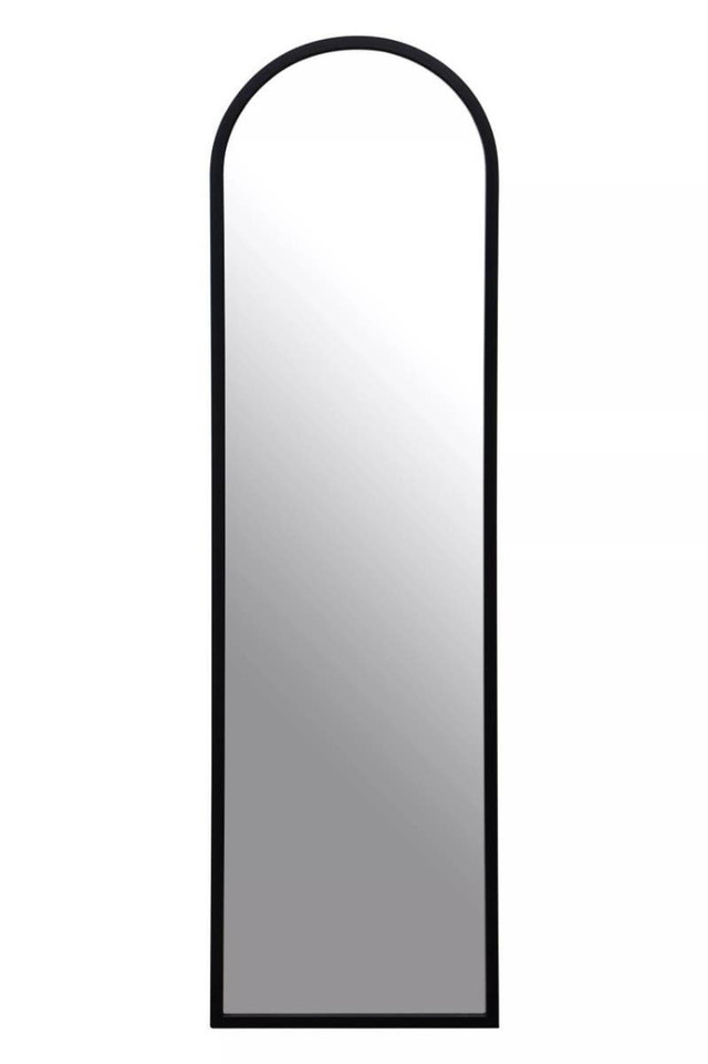 Premier Housewares Avento Black Floor Mirror