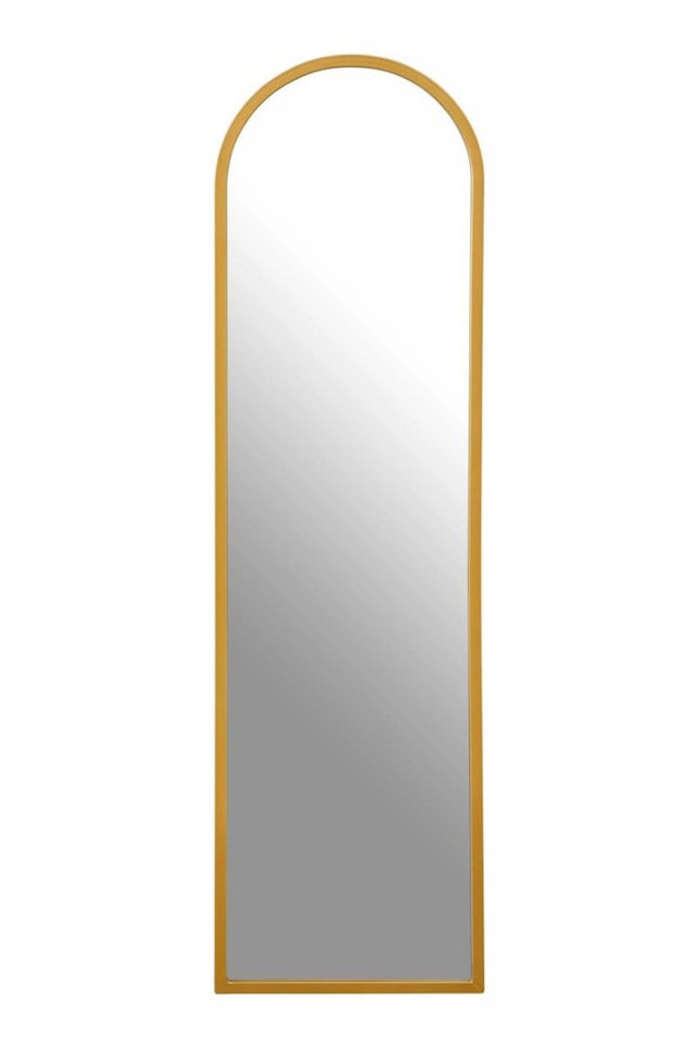 Premier Housewares Avento Gold Finish Floor Mirror