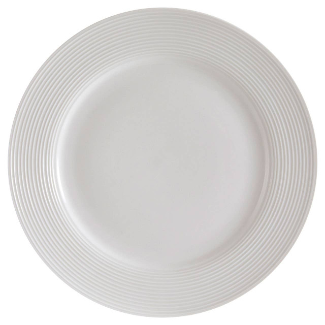 Premier Housewares Avie 16 Pc Ribbed Dinner Set