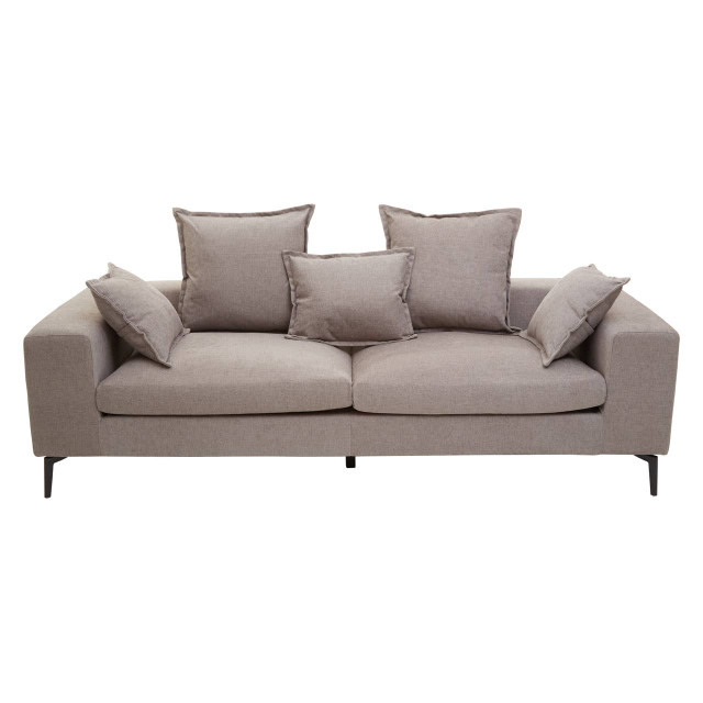 premier housewares Avignon 3 Seat Grey Sofa