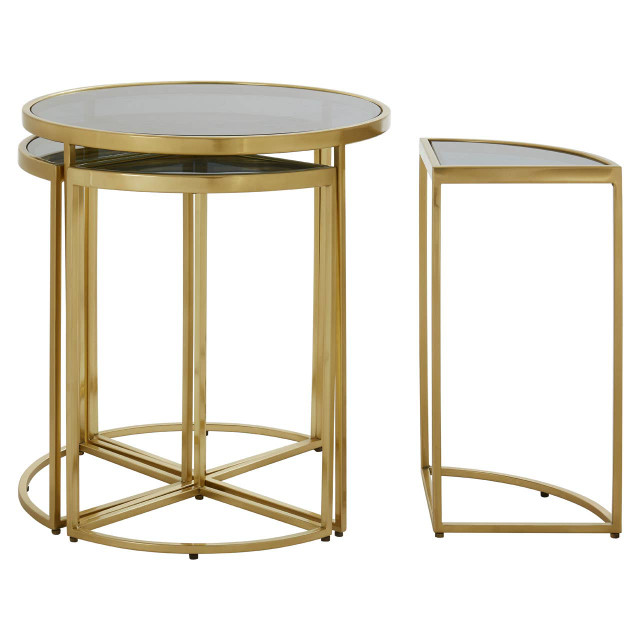 Premier Housewares Axis 5 Piece Nesting Tables