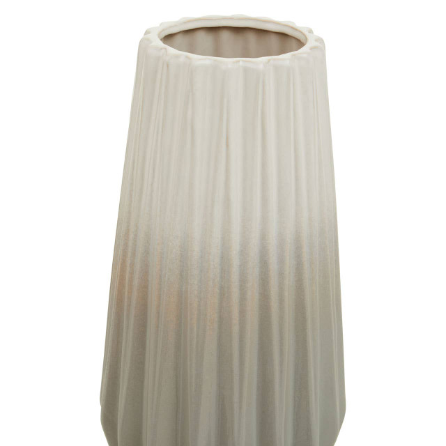 Premier Housewares Azul Large Ombre Vase In Grey