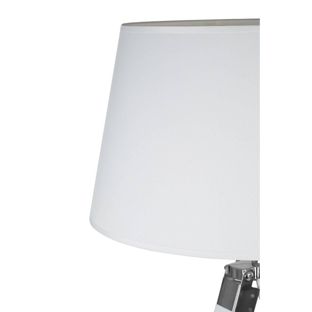 Premier Housewares Bailey White Tripod Floor Lamp