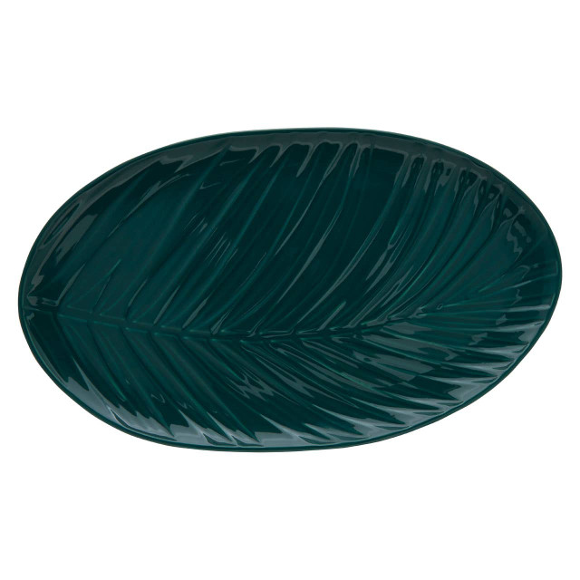 Premier Housewares Bali Dark Green Serving Plate