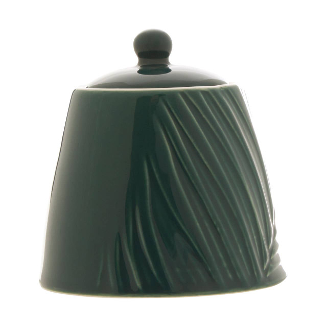 Premier Housewares Bali Dark Green Sugar Pot