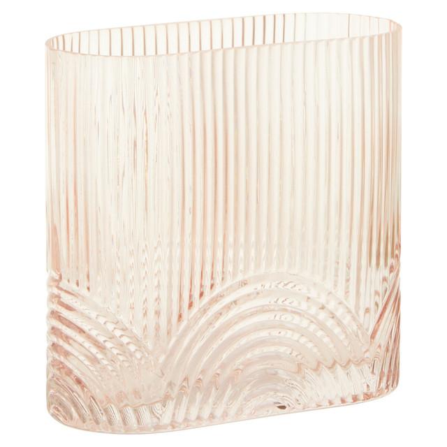 premier housewares Bardi Large Pink Glass Vase