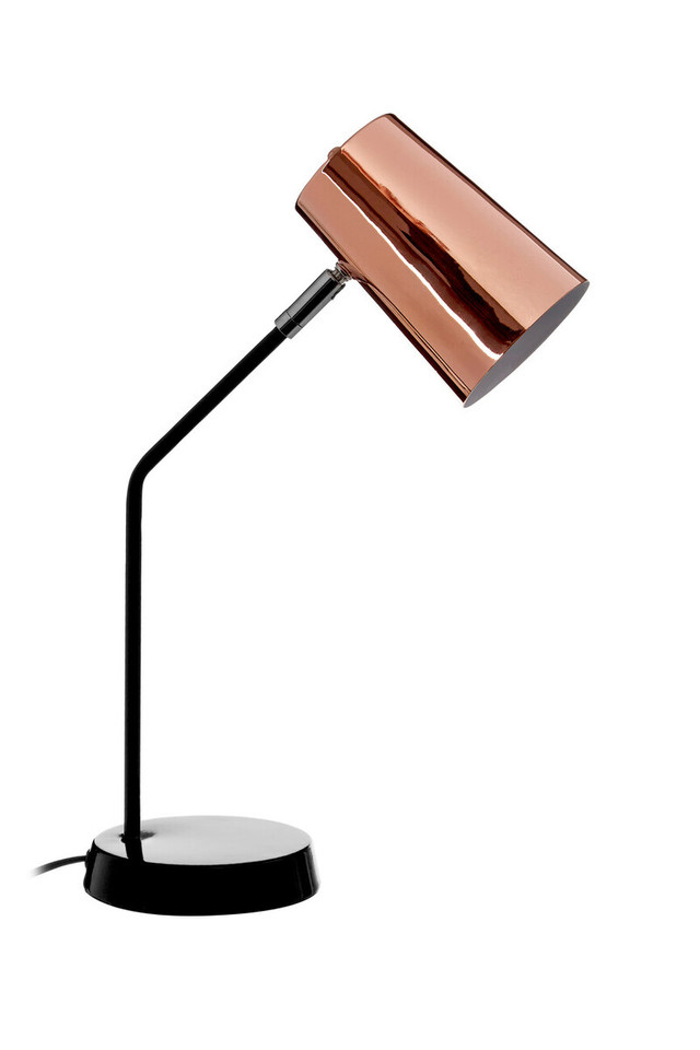 premier housewares Bart Copper Desk Lamp