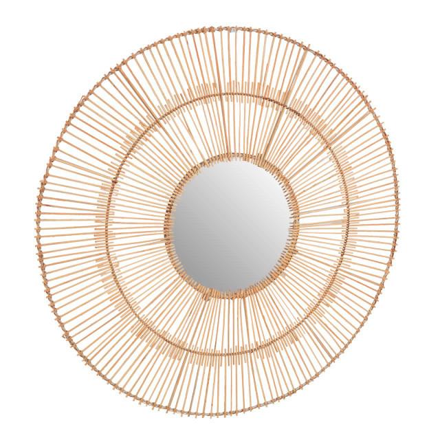 Premier Housewares Batu Natural Rattan Wall Mirror