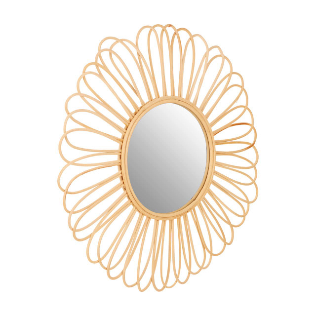 Premier Housewares Batu Natural Rattan Wall Mirror