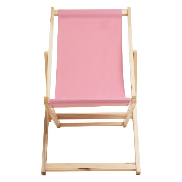 premier housewares Beauport Pink Deckchair